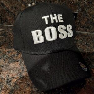 Black 'The Boss' Cap